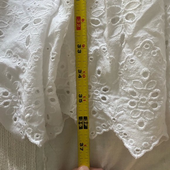 Zara White eyelet dress - Picture 2 of 6